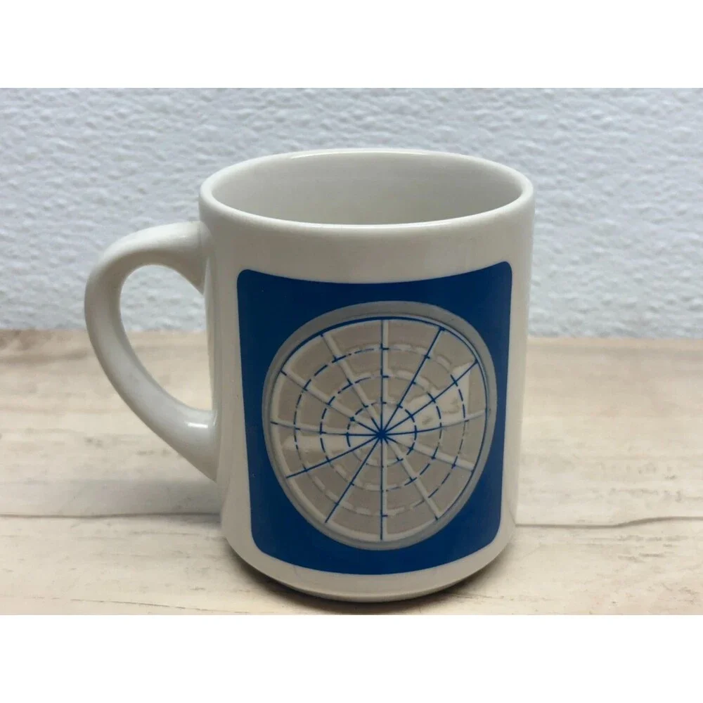 Vtg 1988 B2 Stealt Bomber Porcelain Coffee Tea Cup Mug